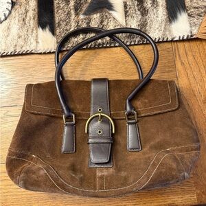 Coach Vintage Suedo Hobo